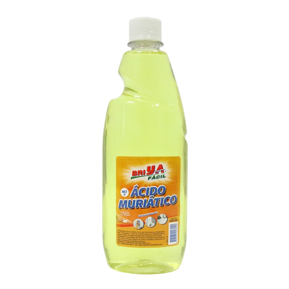 ACIDO MURIATICO RPTO *500ML BRIYA FACIL