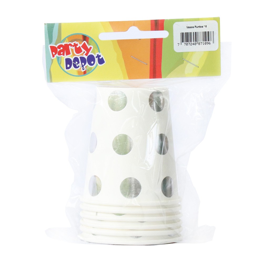 VASOS PUNTO  PARTY DEPOT*6UND