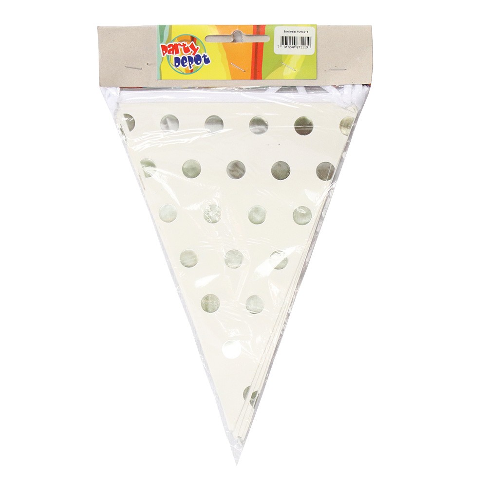 BANDEROLAS PUNTOS PARTY DEPOT*6UND
