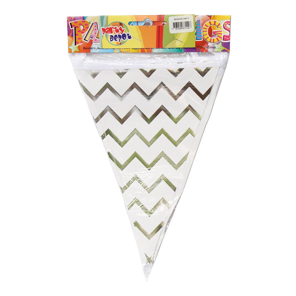 BANDEROLAS LINEAS PARTY DEPOT*6UND
