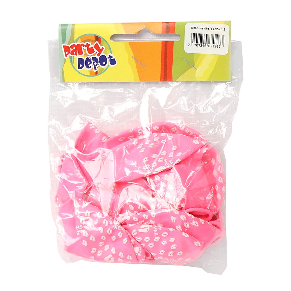 GLOBOS ES NIÑO/A*12UND