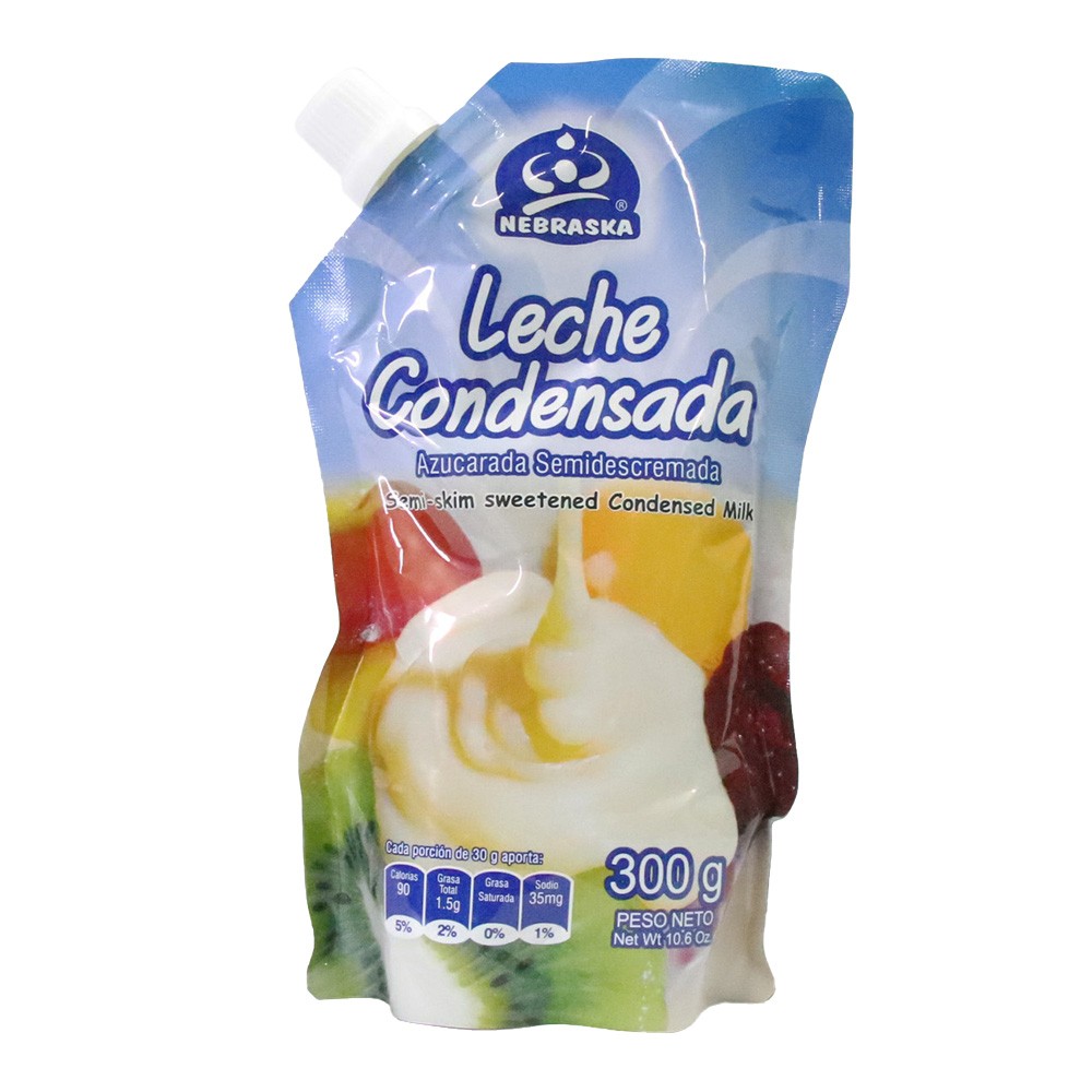 LECHE CONDENSADA NEBRASKA D.P  x  300GR