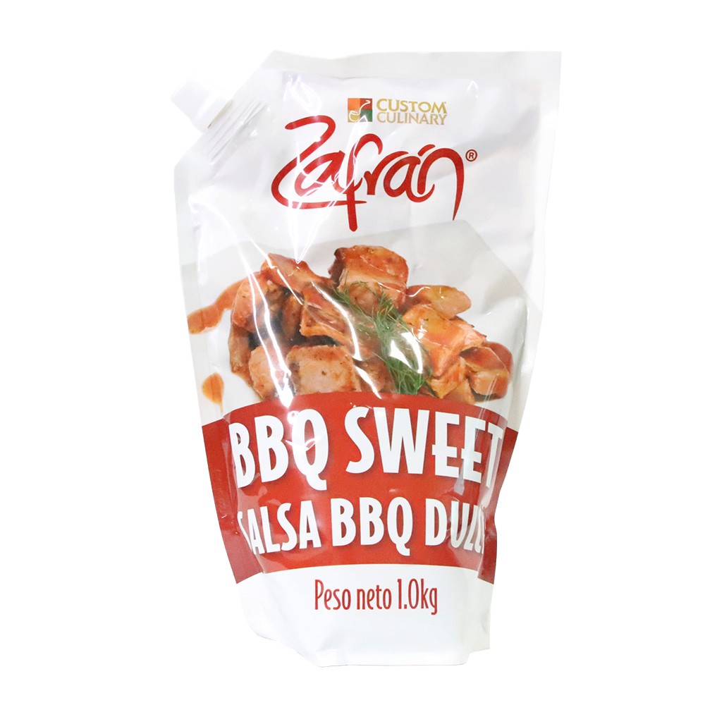 SALSA BBQ SWEET ZAFRAN  x 1000GR