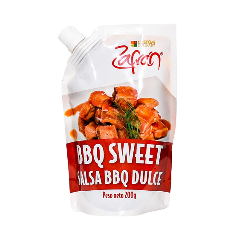 SALSA BBQ SWEET ZAFRAN  x 200GR