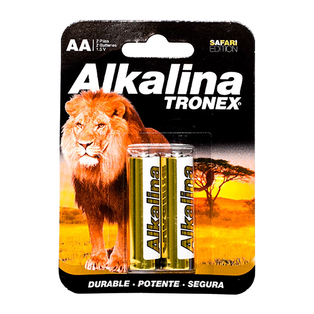 PILA ALCALINA AA BLISTER TRONEX   x 2UND