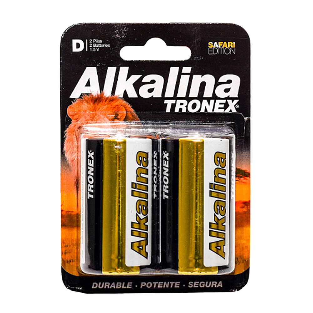 PILA  ALKALINA D BLISTER TRONEX X*2 UND