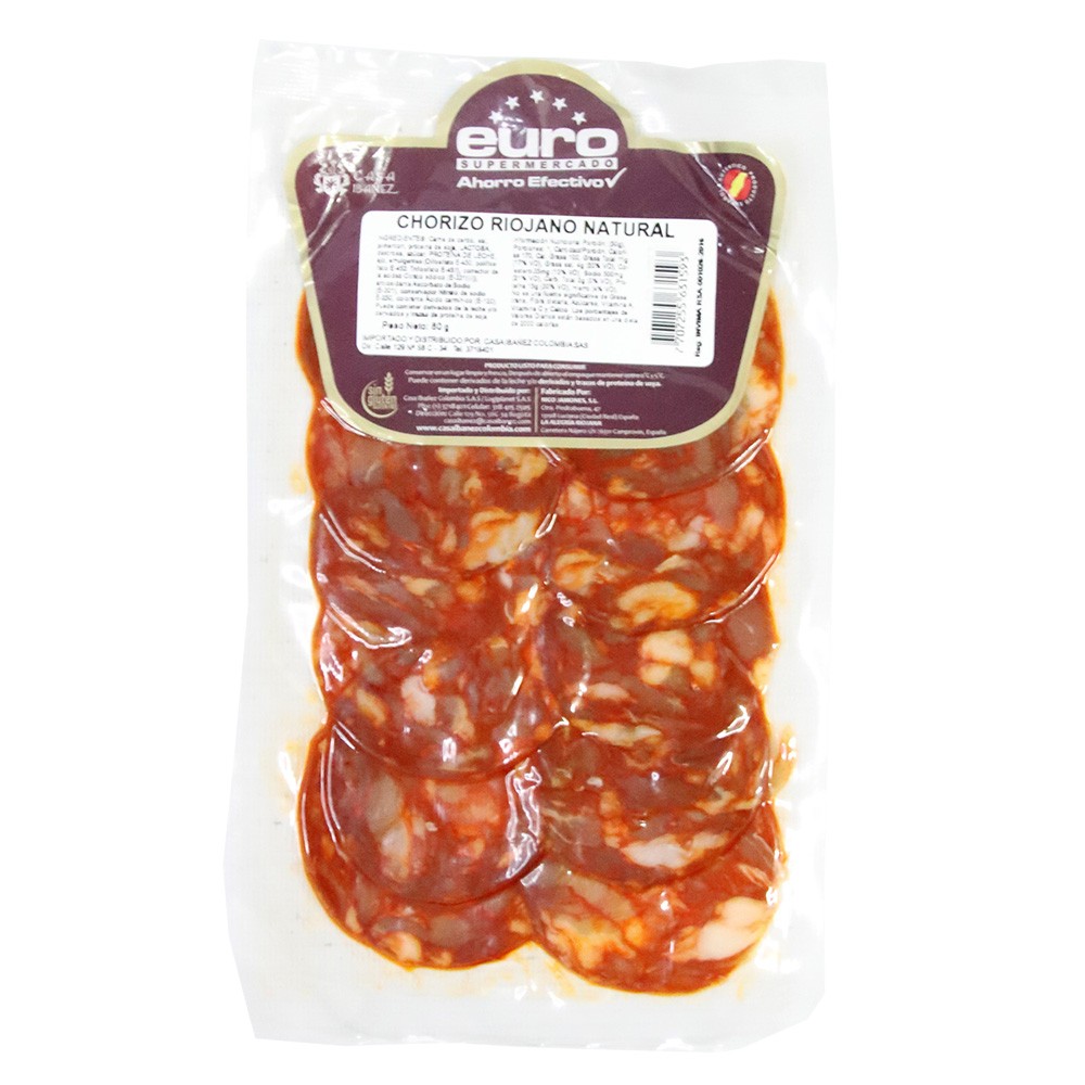 CHORIZO RIOJANO NATURAL x 60GR