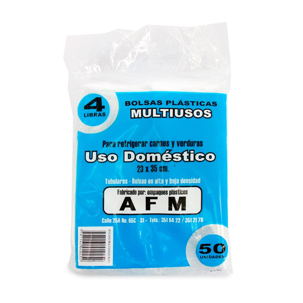 BOLSA MULTIUSOS  x 4LB AFM
