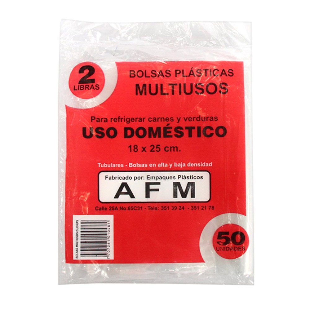 BOLSA MULTIUSOS  x 2LB AFM