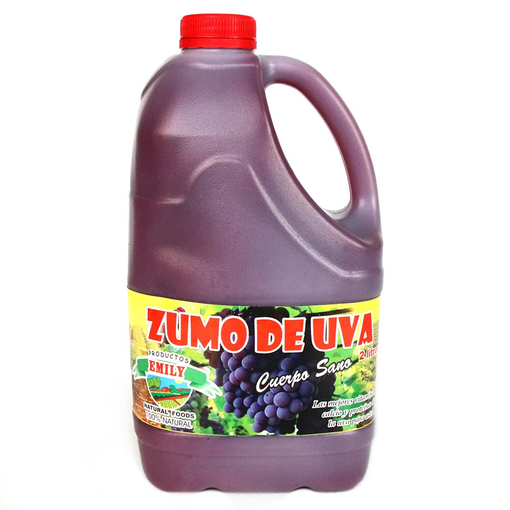 ZUMO UVA GARRAFA  x 2L EMILY