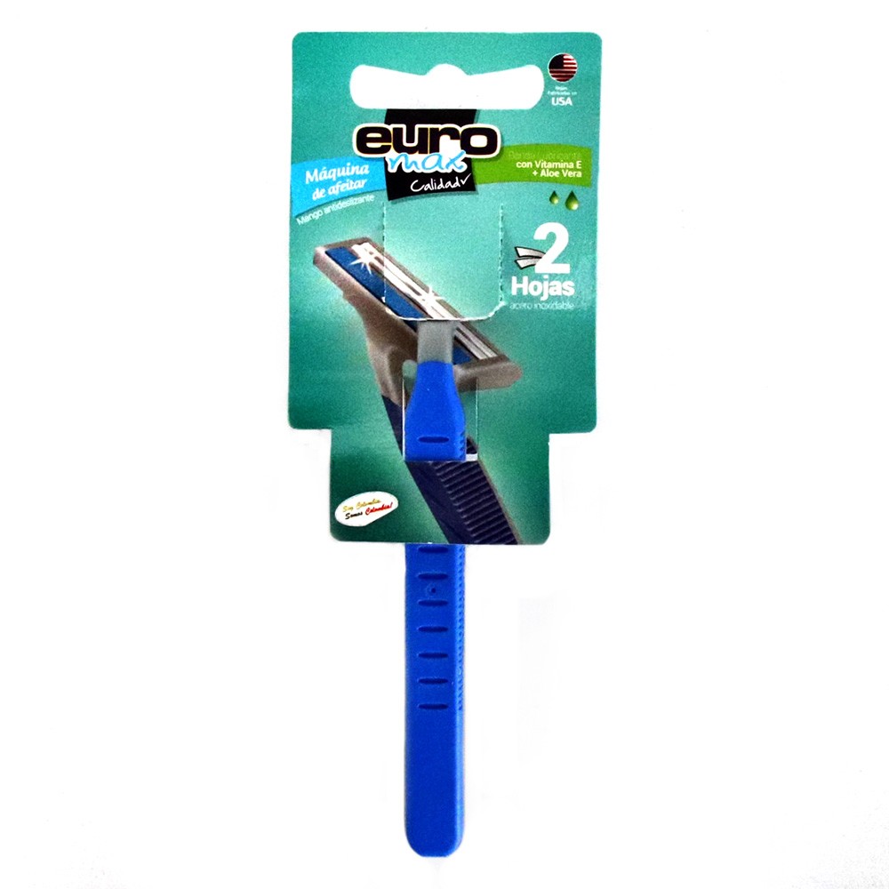 MAQUINA AFEITAR ANTIDESLIZANT 2H EUROMAX
