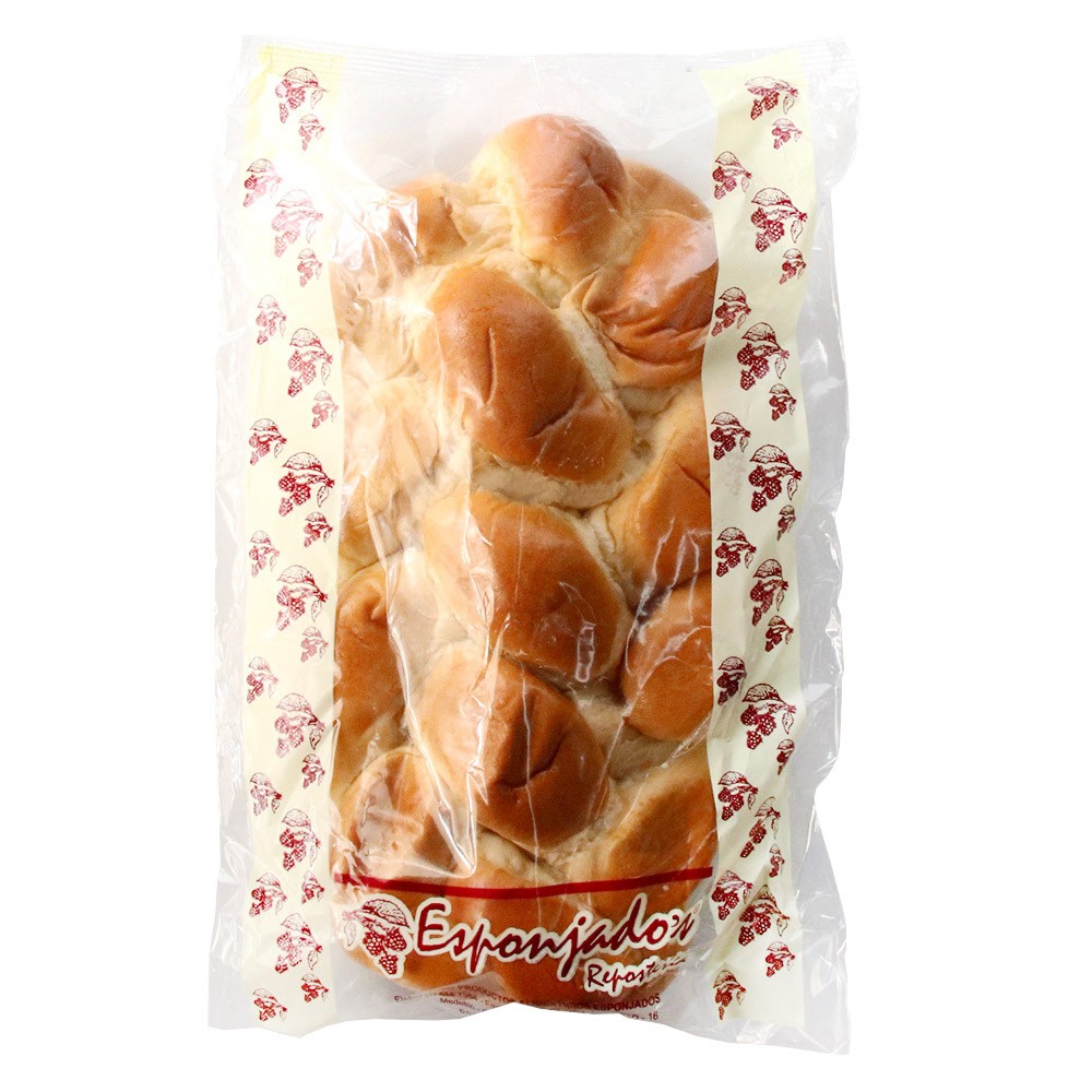 PAN TRENZA SENCILLO  x 300GR ESPONJADOS
