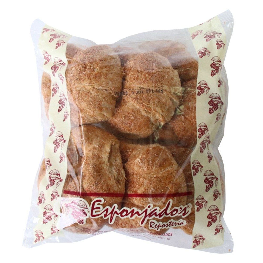 CROISSANT GDE INTEGRAL 6U*285GR ESPONJAD