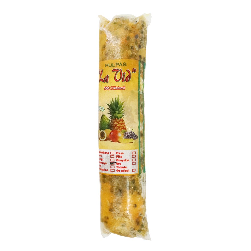 PULPA DE MARACUYA LA VID x 500 GR