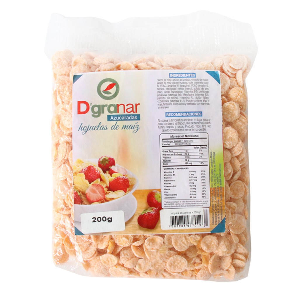 HOJUELA AZUCARADA D GRANAR  x 200GR