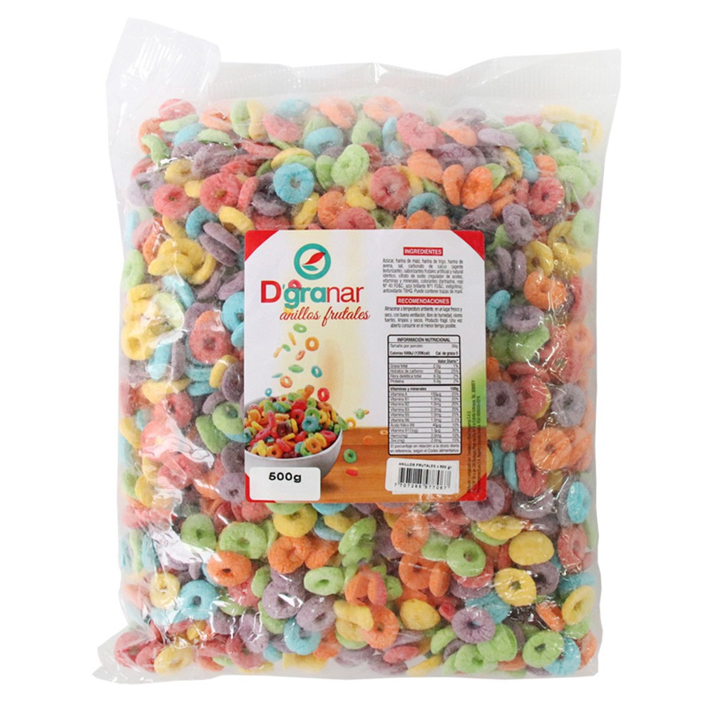 ANILLOS FRUTALES D GRANAR  x 500GR