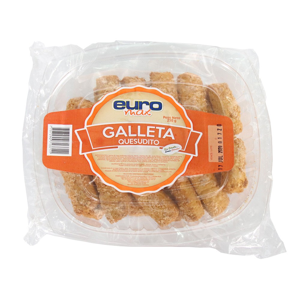ESTUCHE QUESUDITO EUROMAX x 250GR