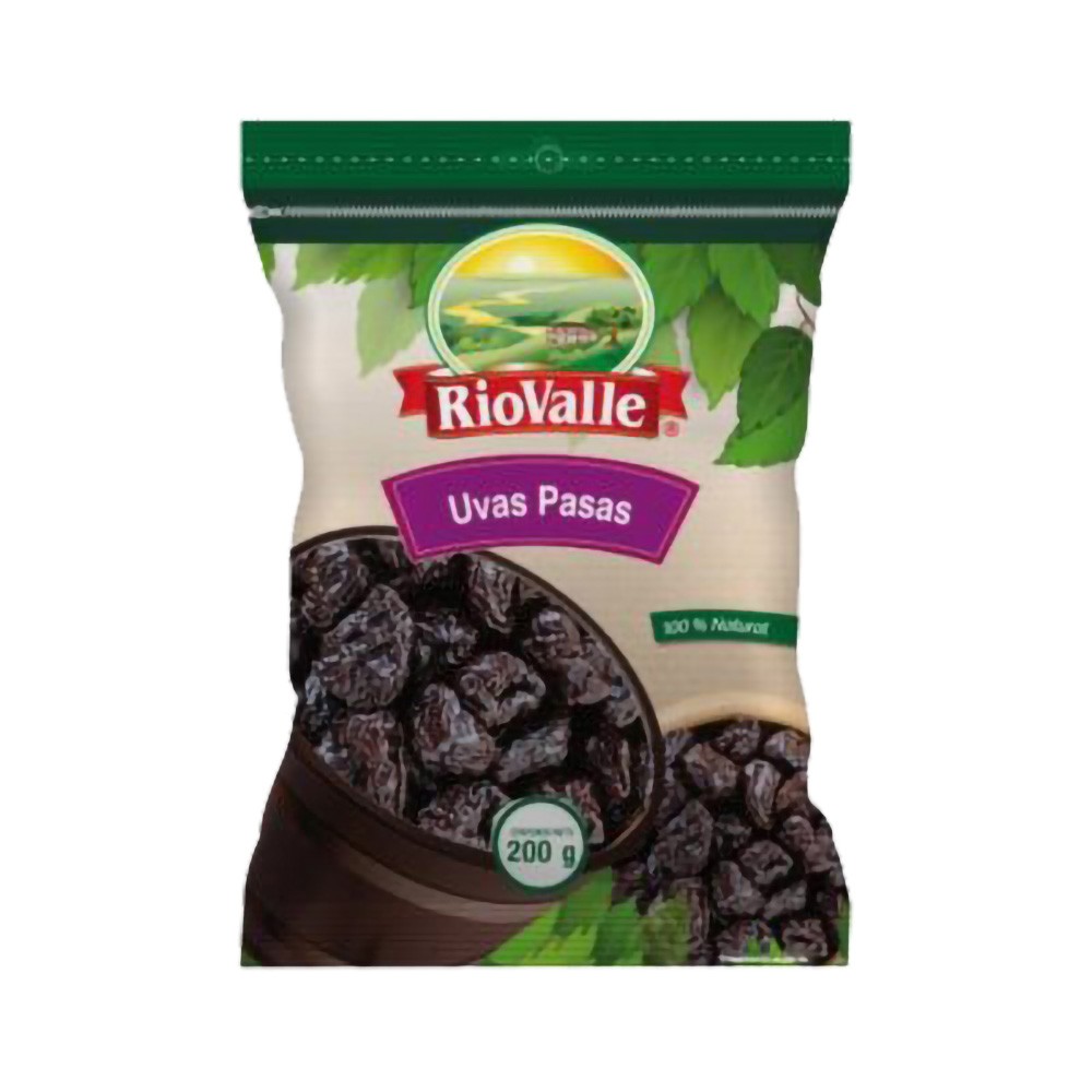 UVAS PASAS RIOVALLE  x 200GR