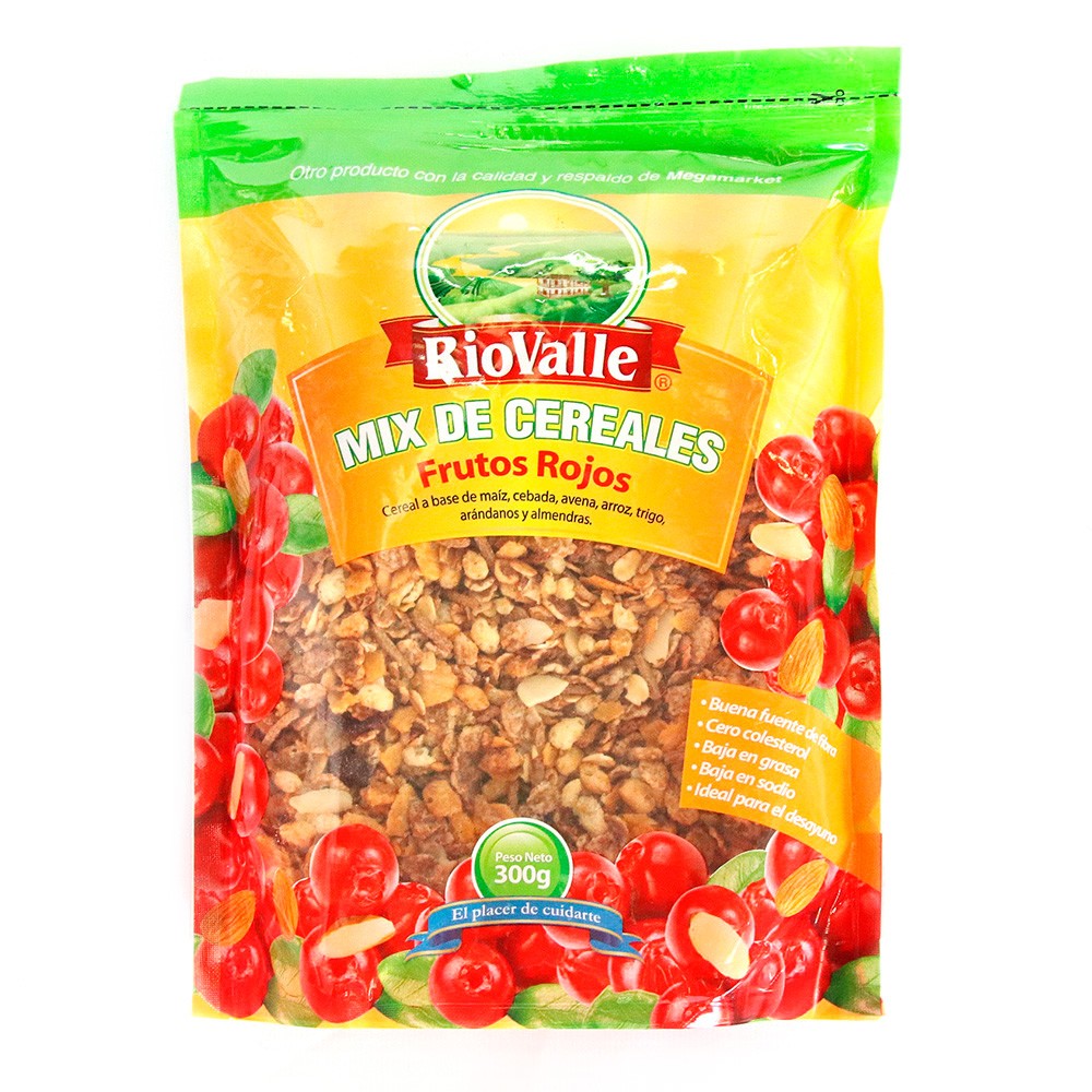 GRANOLA FRUTOS ROJOS RIOVALLE x 300GR