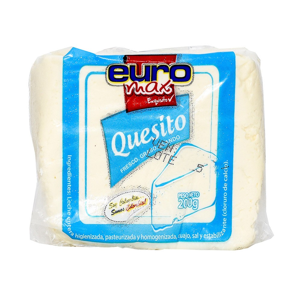 QUESITO CUADRADO EUROMAX  x 200GR