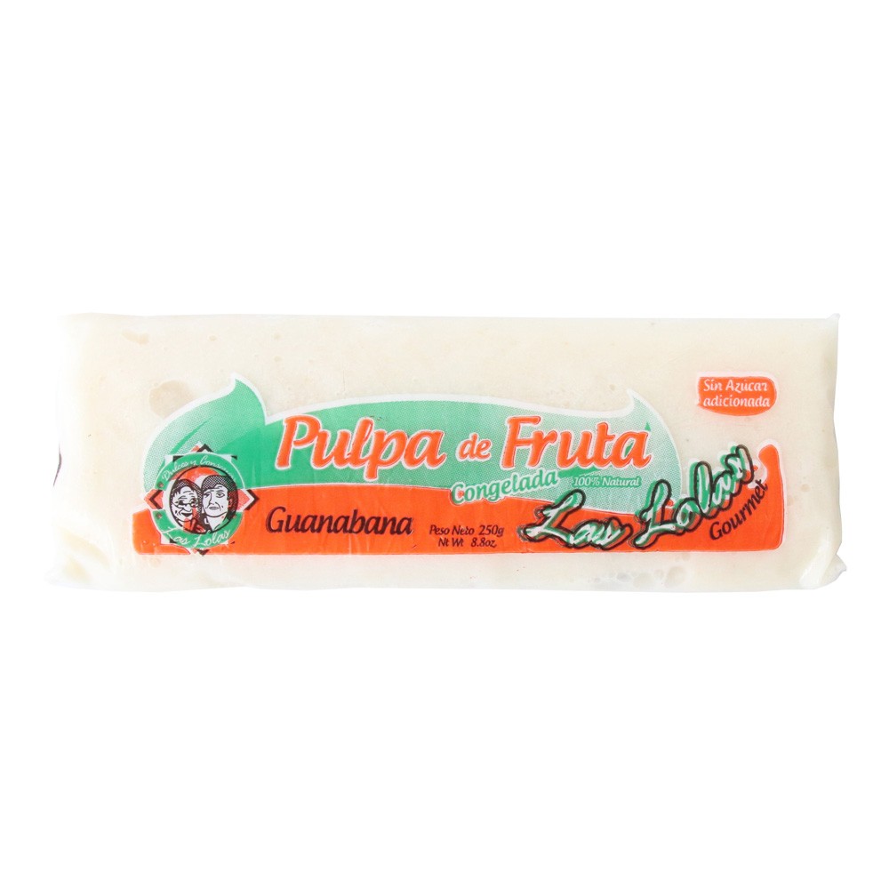PULPA GUANABANA x 250G L/LOLAS