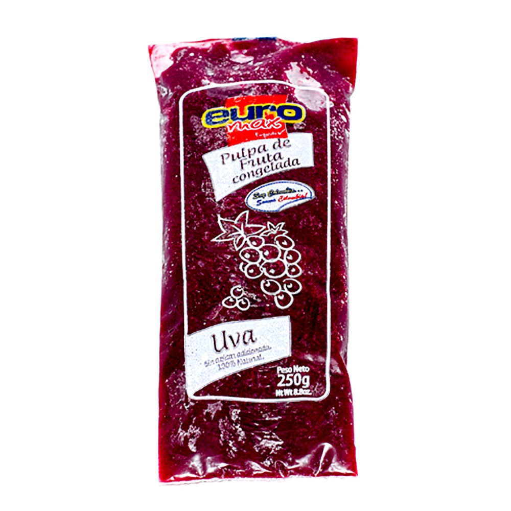 PULPA UVA CONGELADA EUROMAX x 500GR