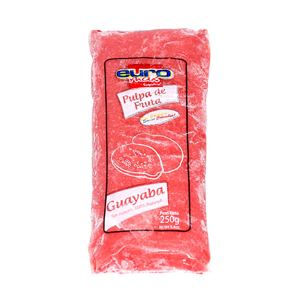 PULPA GUAYABA CONGELADA EUROMAX x 500GR
