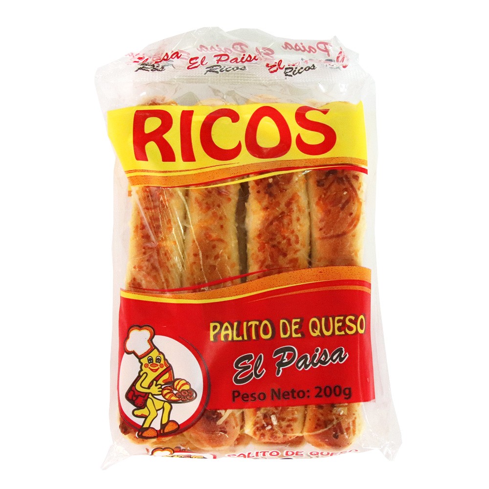 PALITOS QUESO 200gr EL PAISA