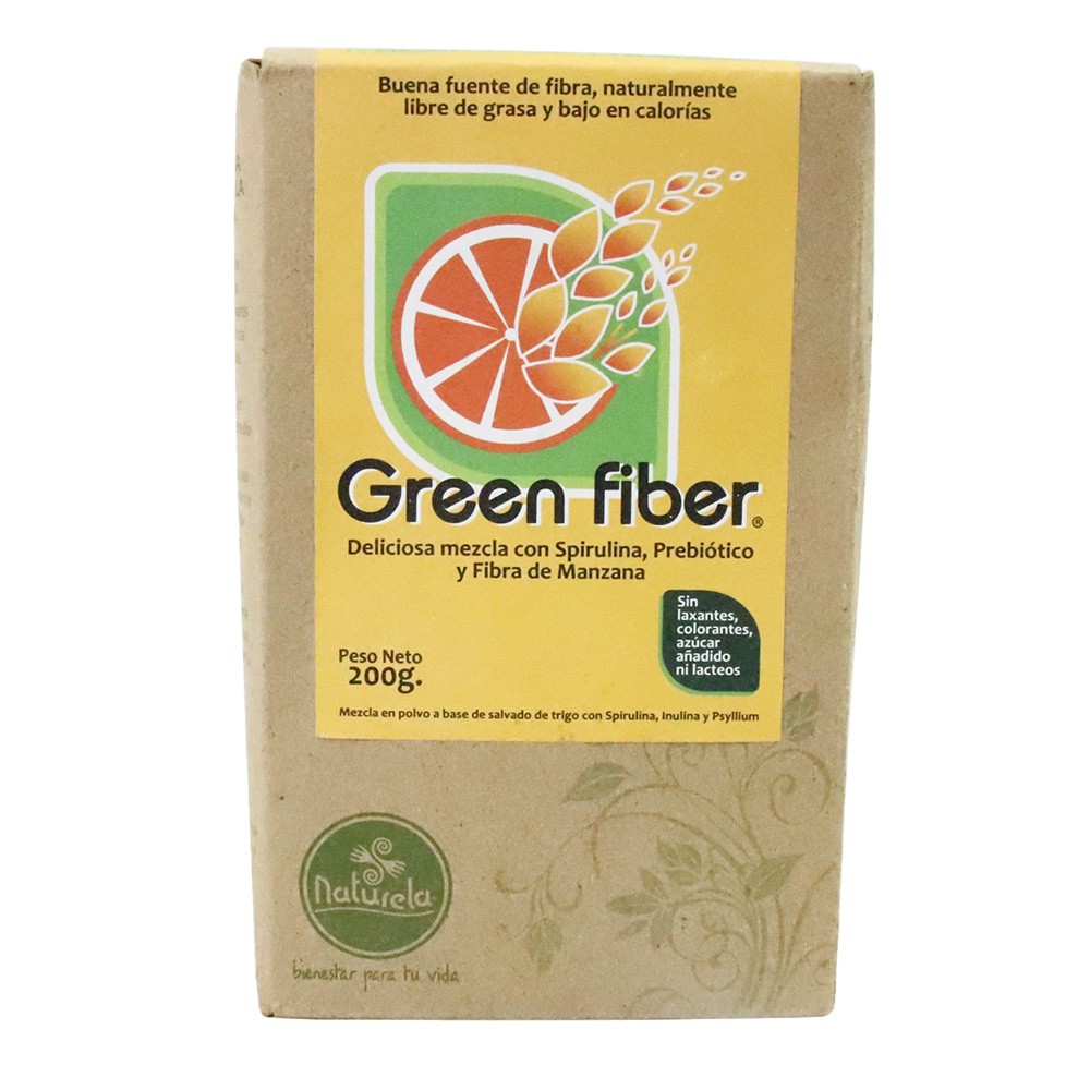 FIBRA NATURAL POLVO GREEN FIBER 200GR