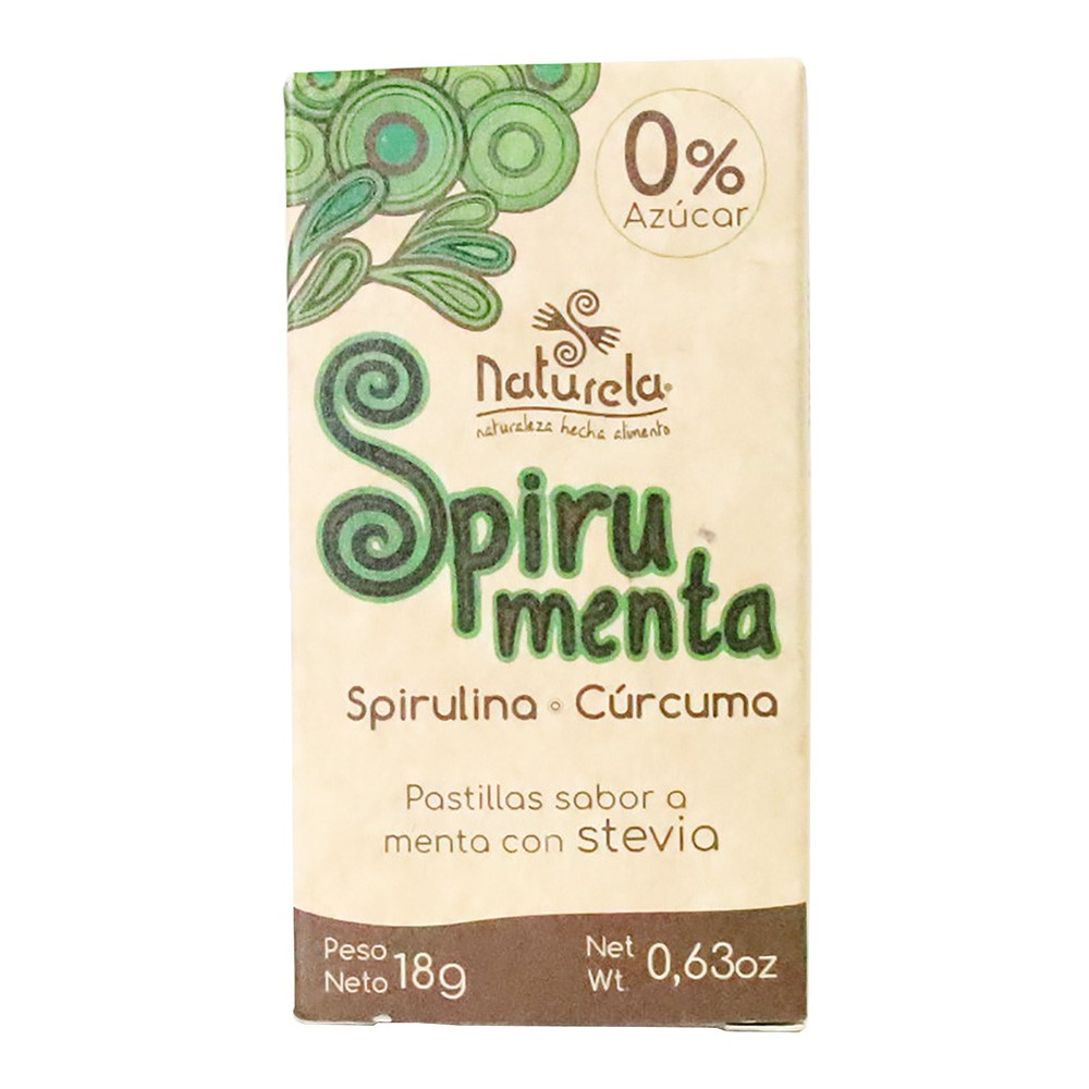 MENTAS SIN AZUCAR SPIRUMENTA 18GR