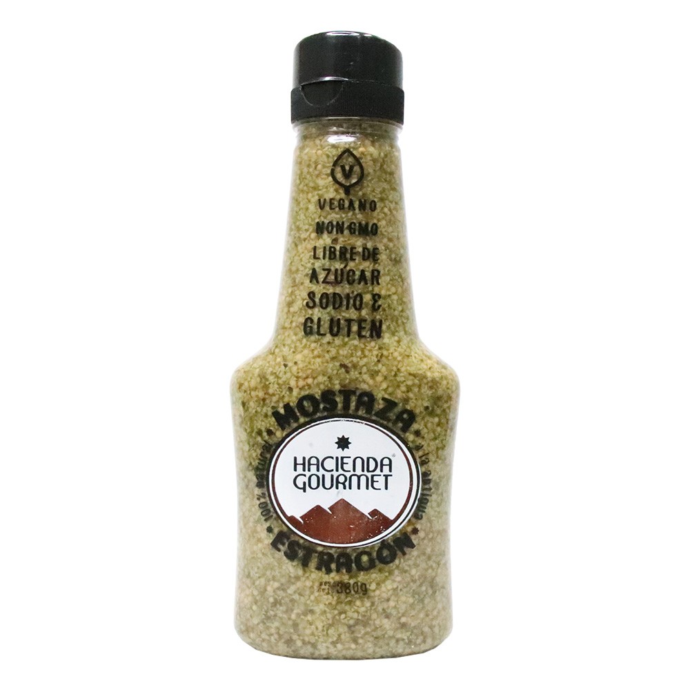MOSTAZA EN GRANO ESTRAGON  x  380 GR