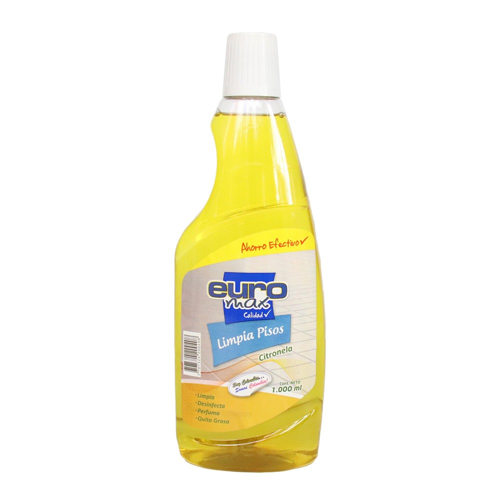LIMPIA PISOS CITRONELA EUROMAX x 1000 ML