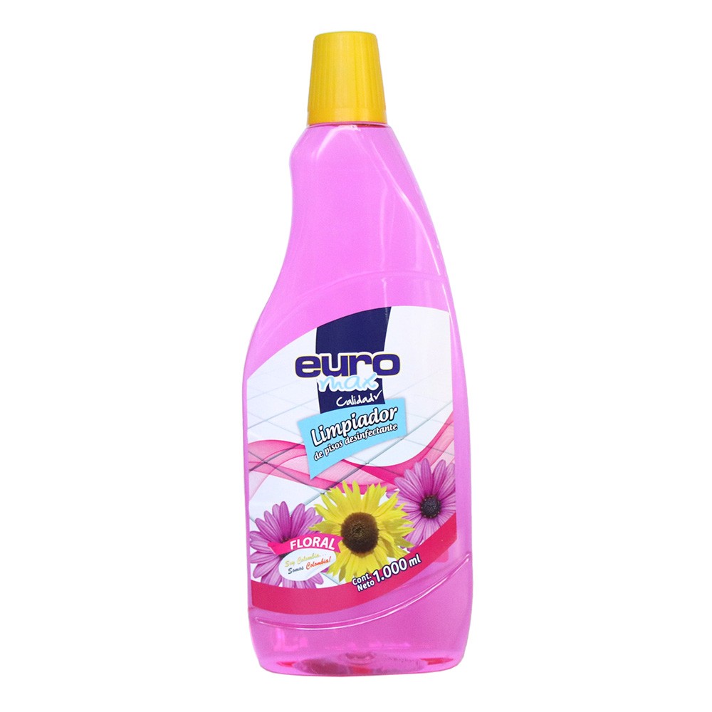 LIMPIA PISOS FLORAL EUROMAX x 1000 ML