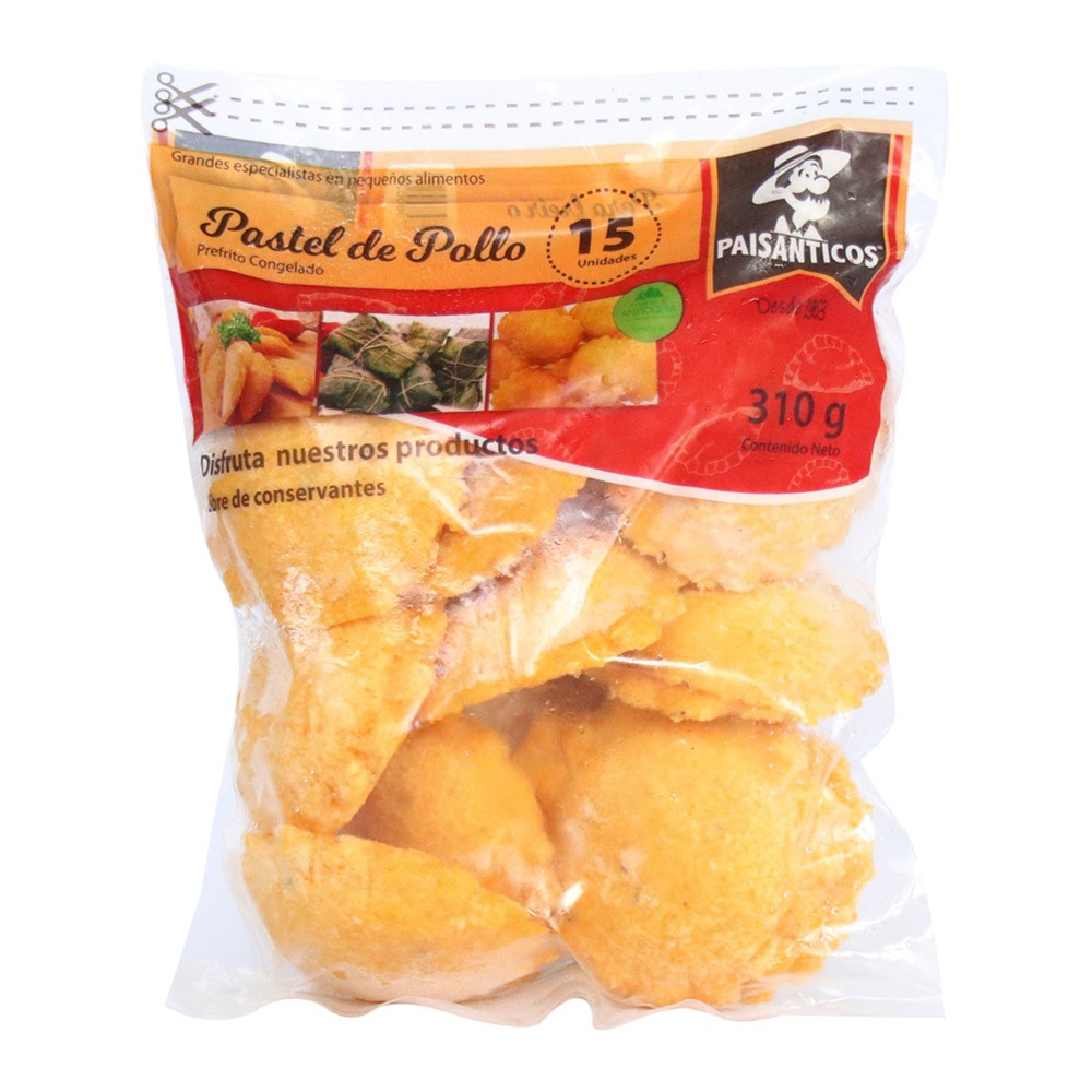 PASTELITOS COCTEL POLLO PAISANTICO*15UND