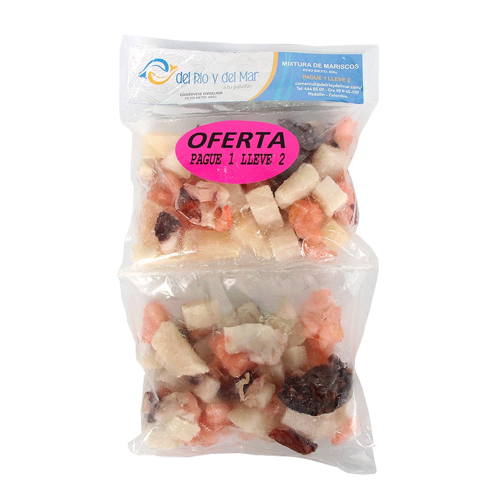 MIXTURA DE MARISCOS 2X1  x 340GR $ ESP