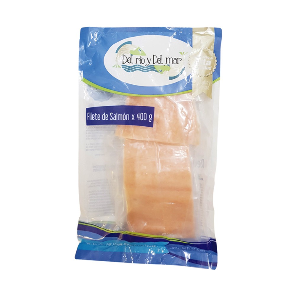 FILETE DE SALMON DEL RIO Y DEL MAR *400G