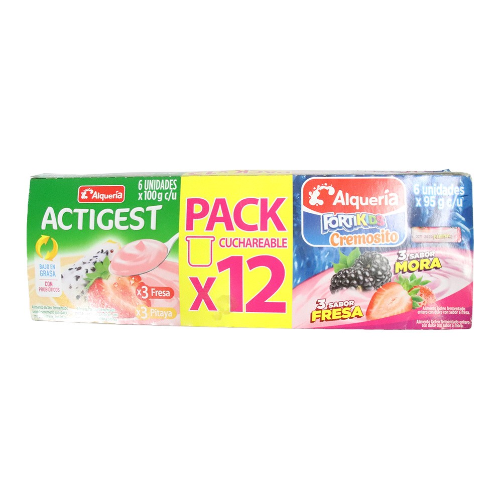 PACK ACTIGEST FAMILIAR  x  12 UND