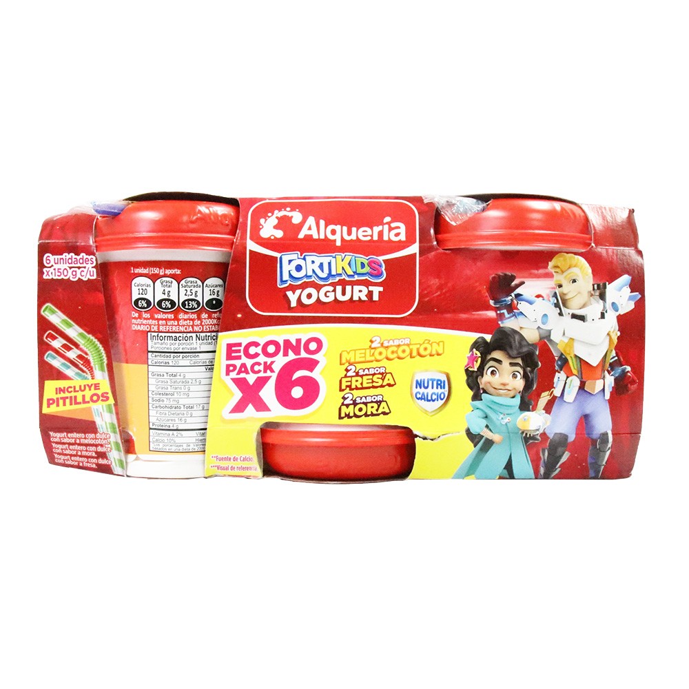 YOGURT ALQUERIA BEBIBLE NIÑOS DASA x 6UN