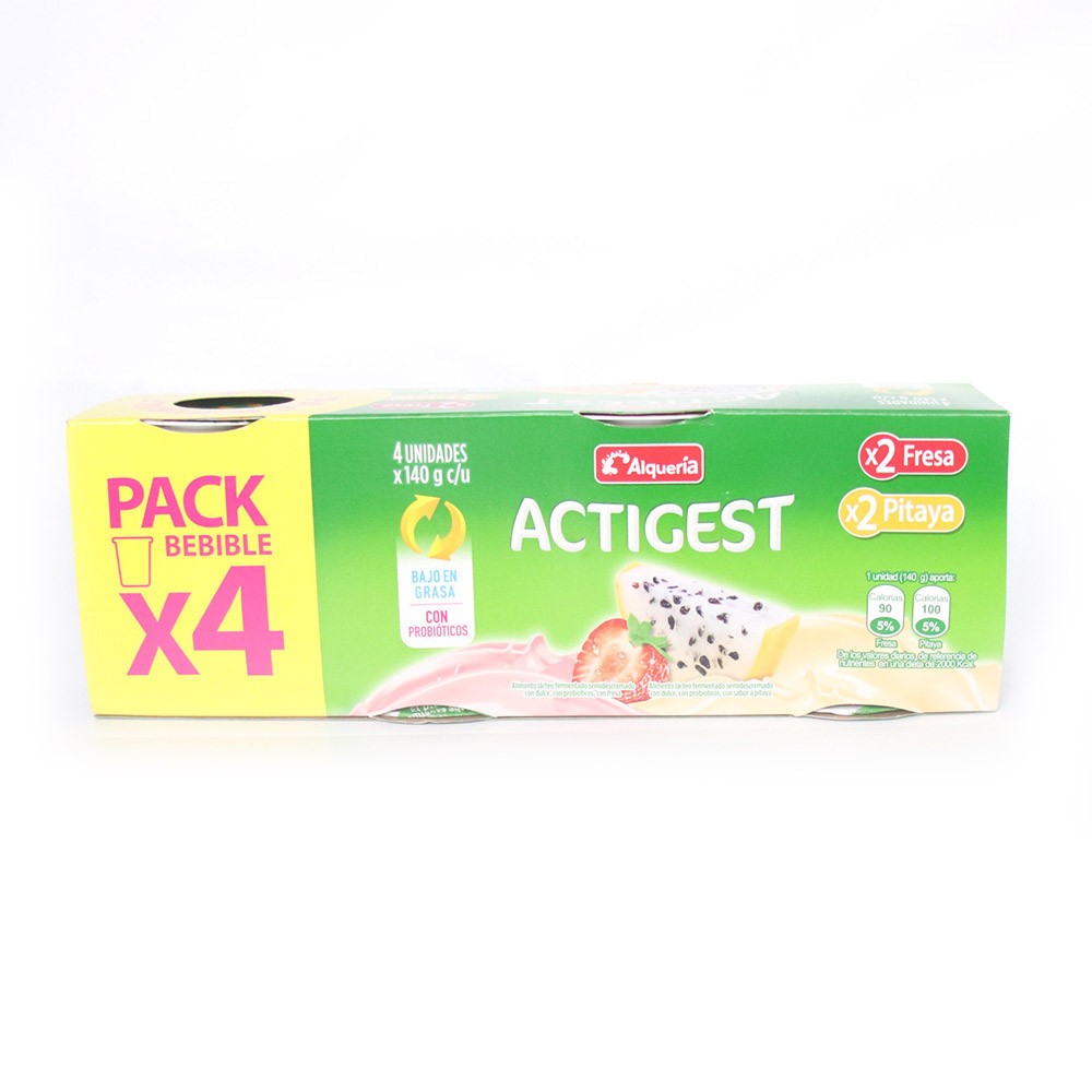 ACTIGEST BEBIBLE VASO FRESA/PITAY*140GR