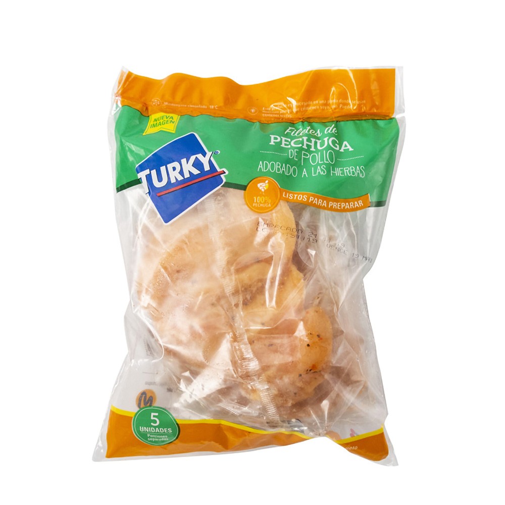 FILETE DE POLLO ADOBADO TURKY X5UND*90GR