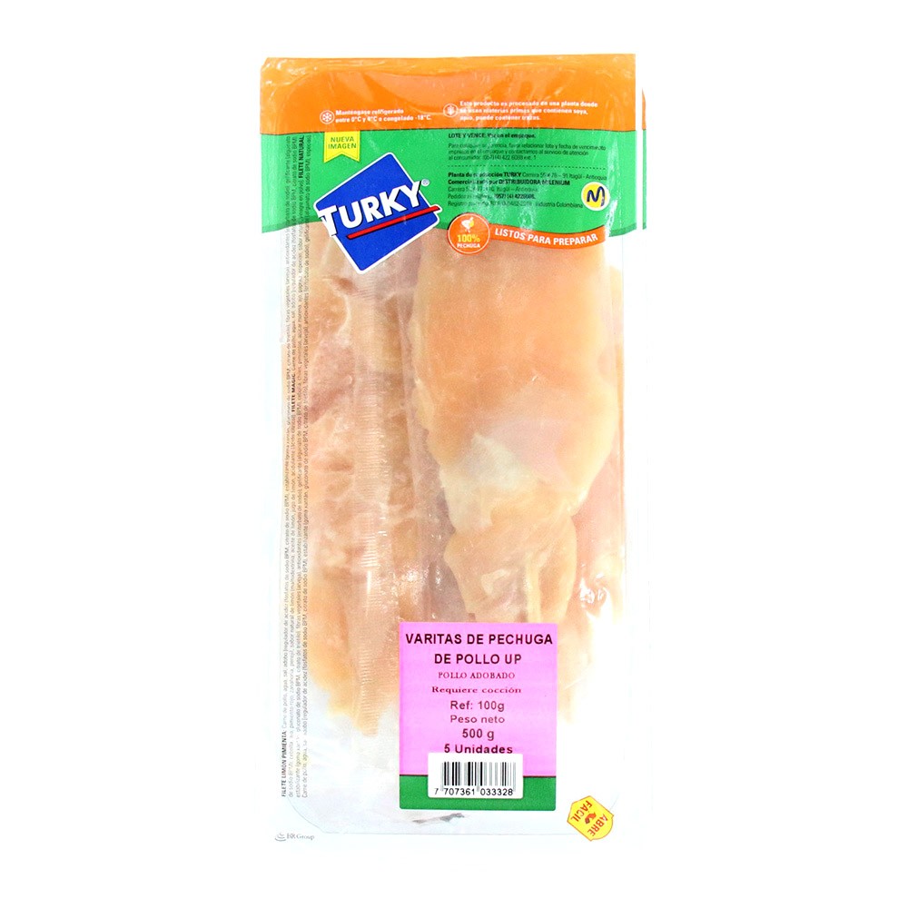 VARITAS PECHUGA UP TURKY X5UND x 100GR
