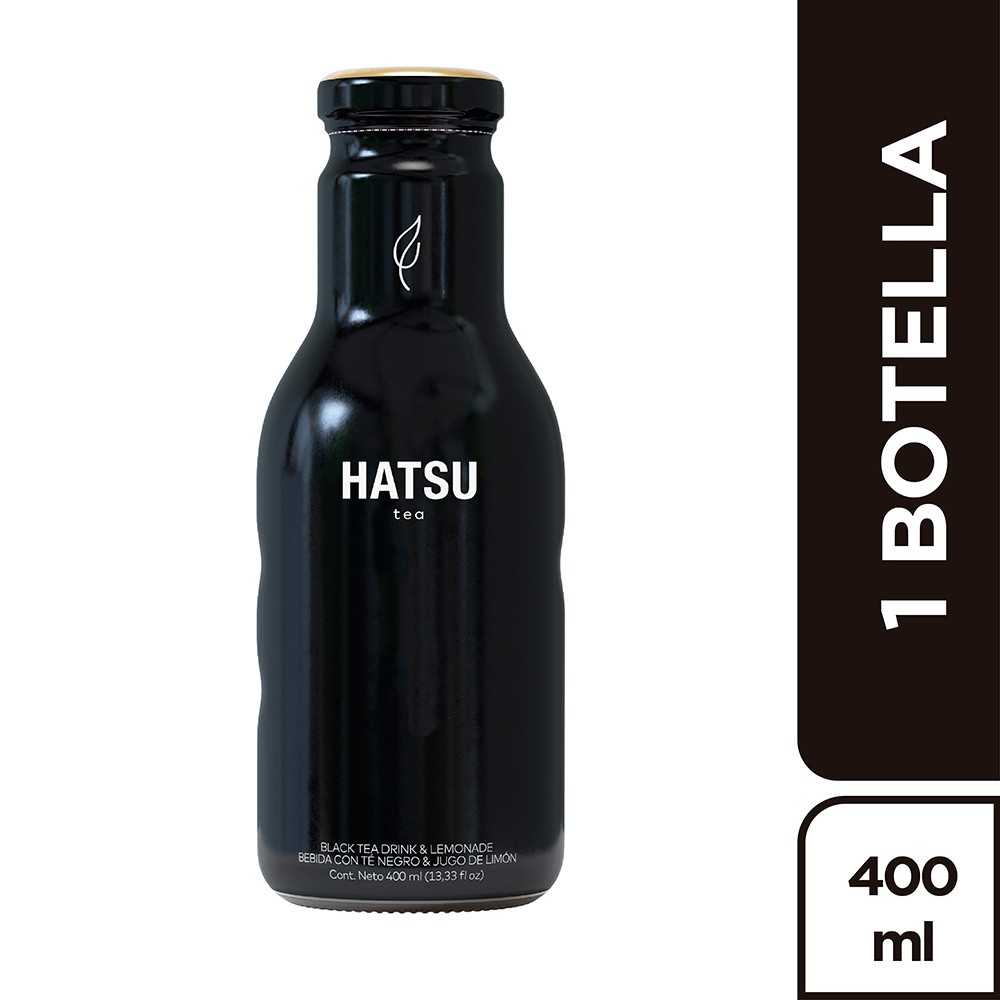 TE NEGRO Y LIMONADA HATSU  x 400ML