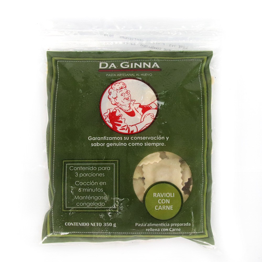 RAVIOLI MINI CARNE DA GINNA x 350GR