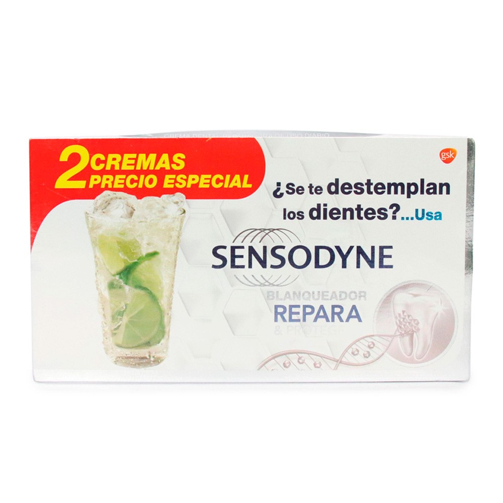 SENSODINE REPARA Y PROTEGE BLANQ X 2UND