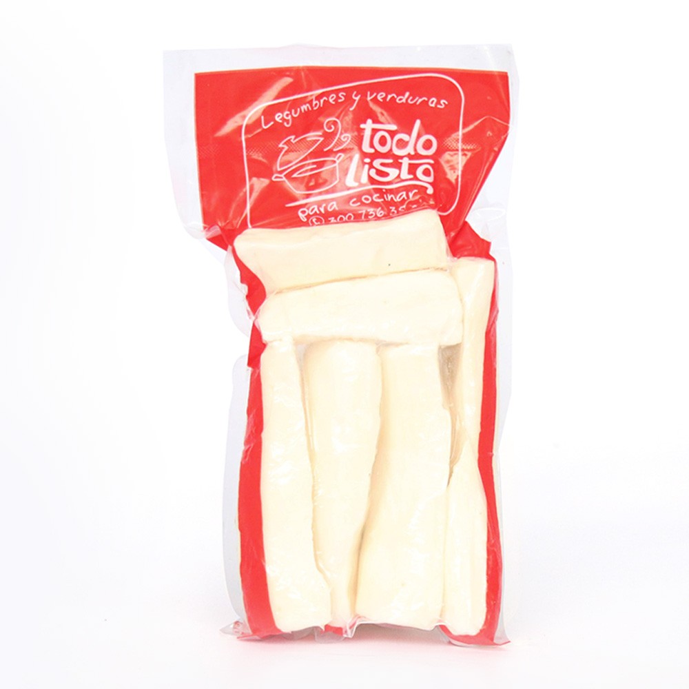 YUCA AL VACIO  x 500 GR