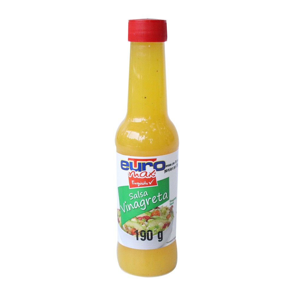 VINAGRETA PET EUROMAX NV  x 190GR