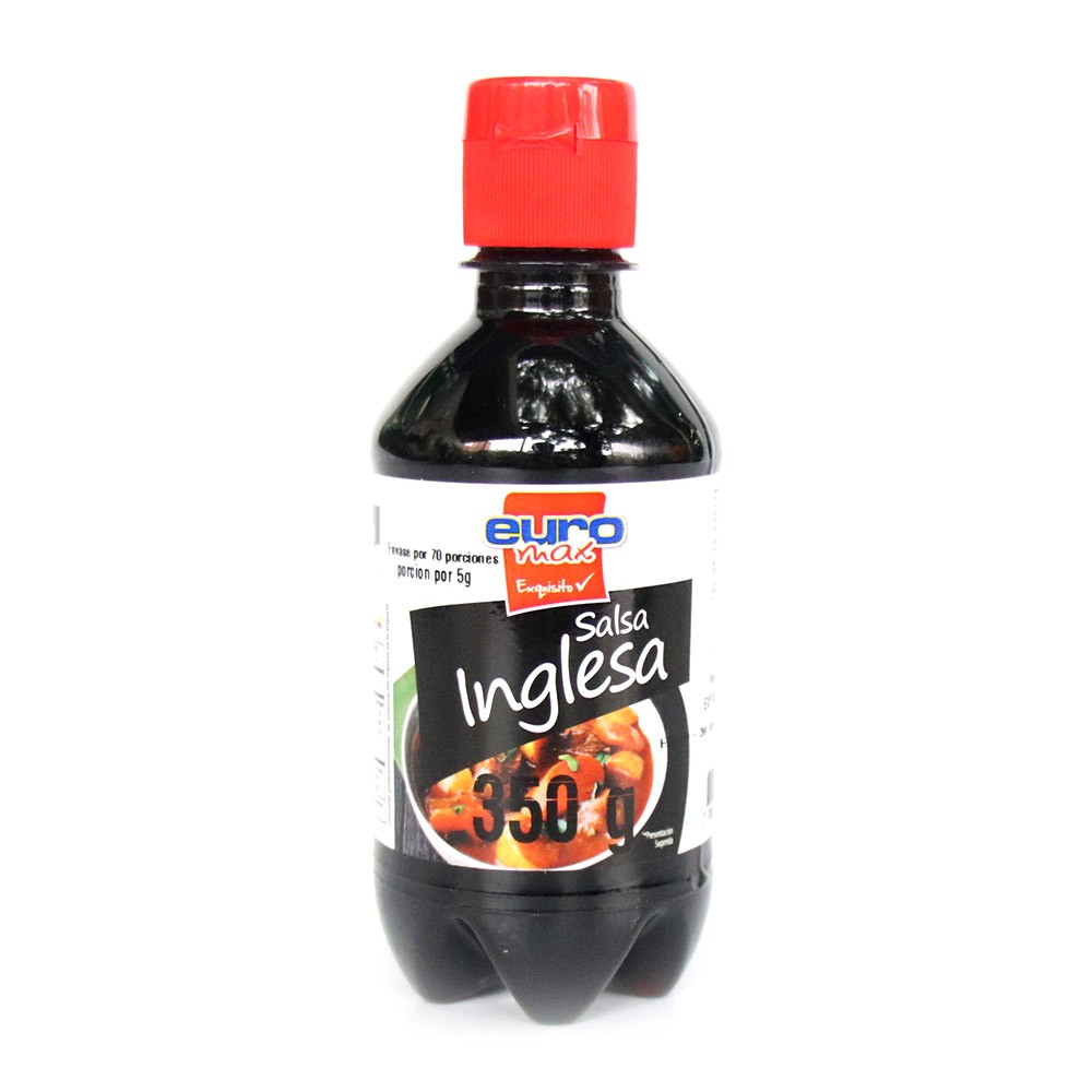 SALSA INGLESA PET EUROMAX NV  x 350GR