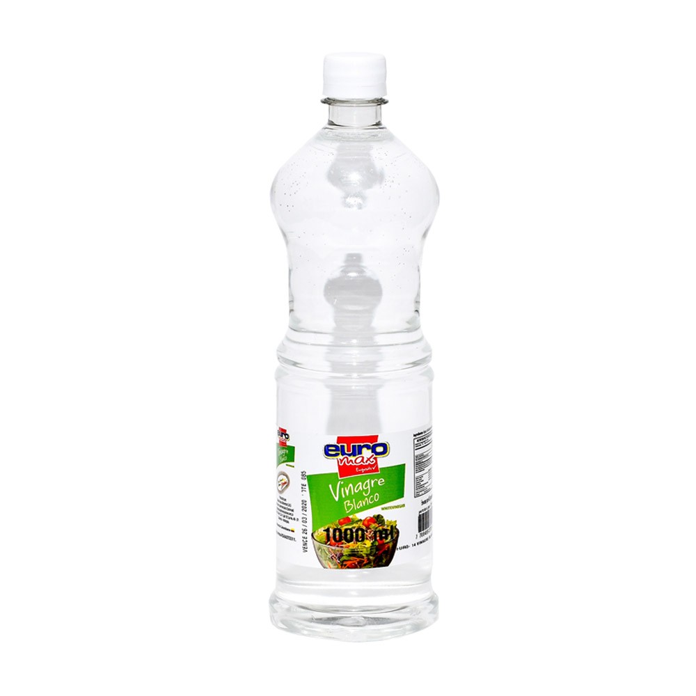 VINAGRE BLANCO FCO EUROMAX NV x 1000 ML