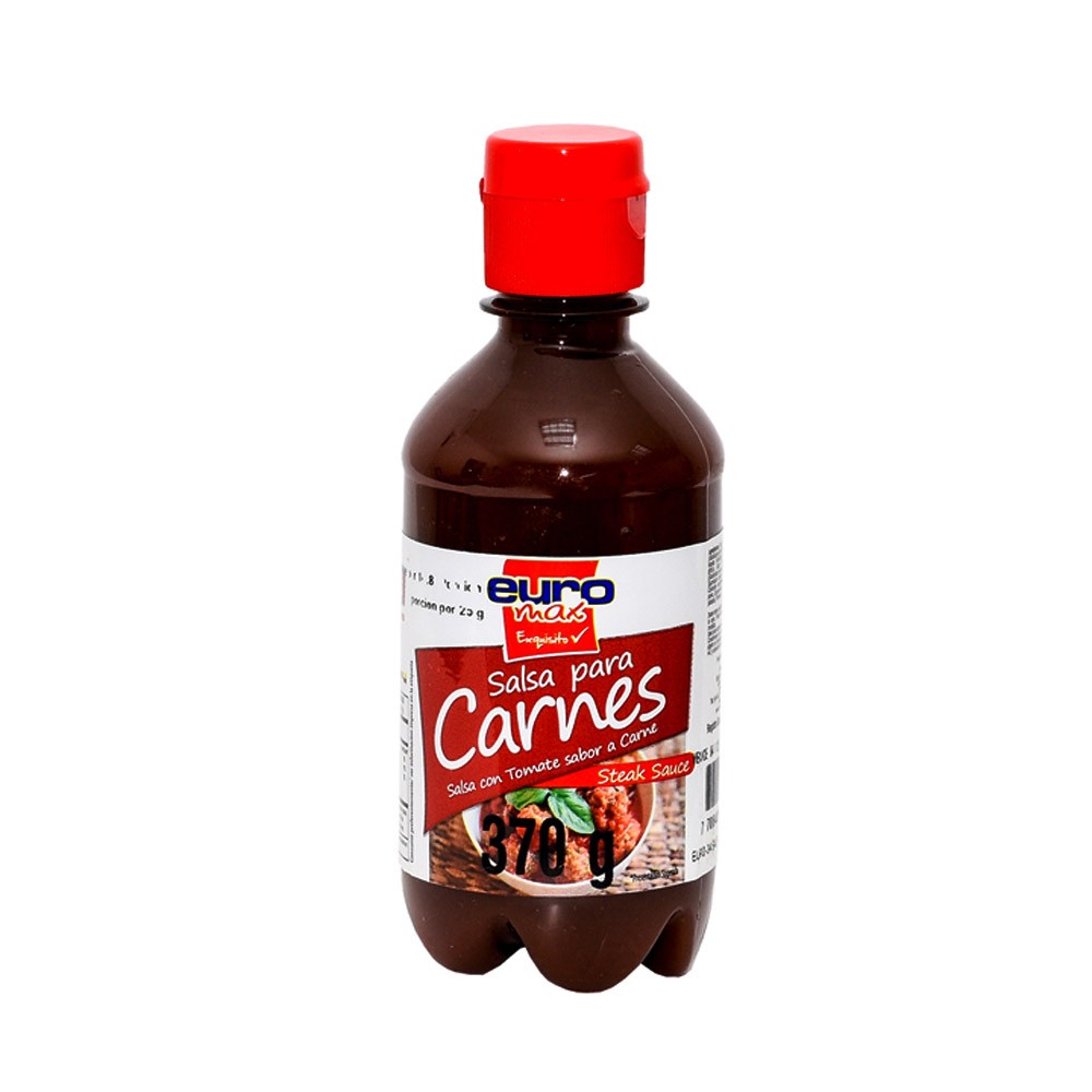 SALSA PARA CARNES PET EUROMAX NV x 370GR