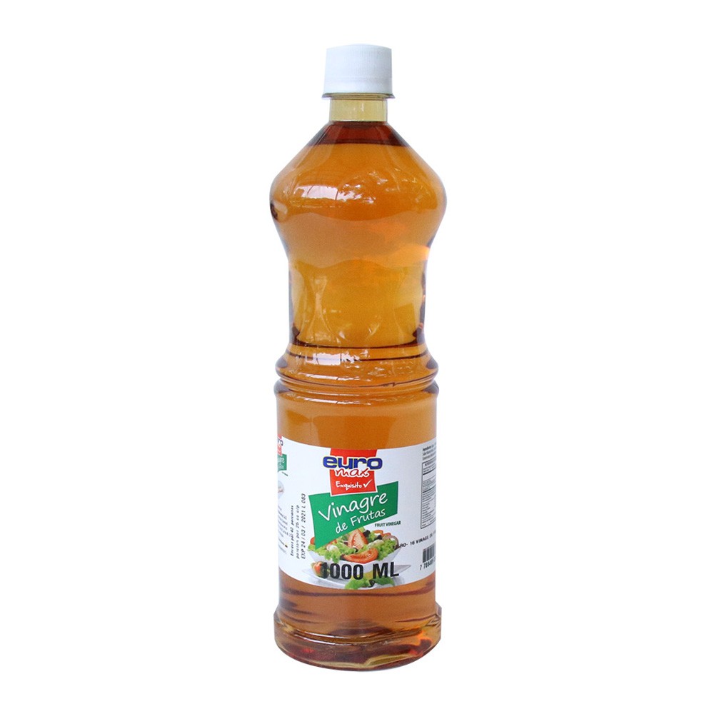 VINAGRE DE FRUTAS PET EUROMAX NV *1000CC